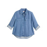 Levi's CAMICIE w Elaine Utility Shirt Chill Girl - Blu