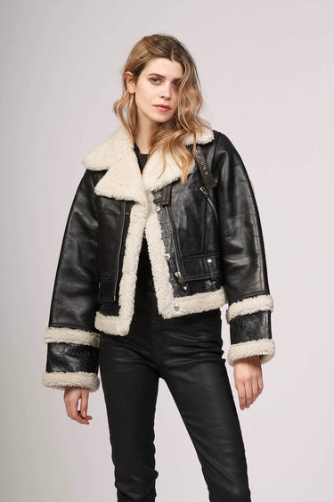 Hollywood Trading Company giacca LOU SHEARLING