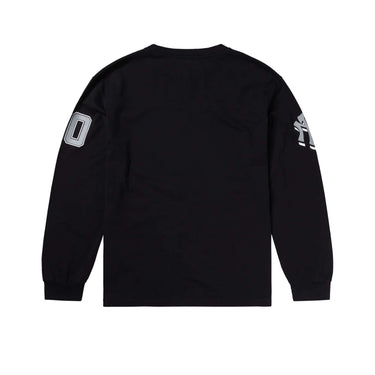NO PROBLEMO MAGLIERIA SPORTS COTTON LS JERSEY BLACK