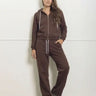 BERNA Pantalone palazzo fit con logo sportswear | Blue Express