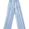 BERNA Pantalone palazzo fit effetto lucido | Blue Express