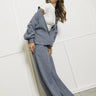 BERNA Pantalone palazzo fit fantasia vichy | Blue Express