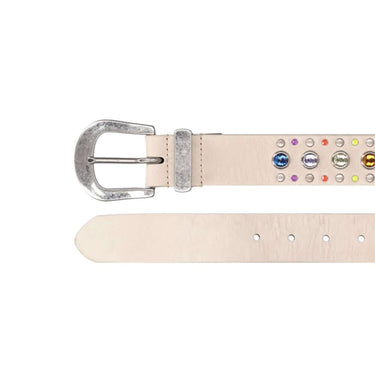 Hollywood Trading Company Rainbow Belt - White | Blue Express
