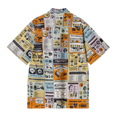 Carhartt WIP S/S Catalogue Shirt | Blue Express