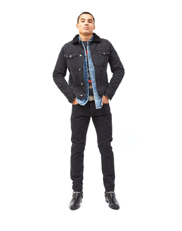 Hollywood Trading Company GIACCHE Sherpa Man Trucker