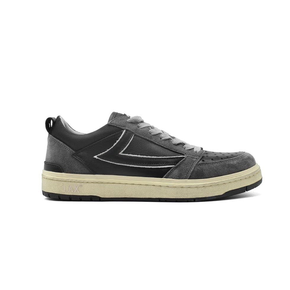 STARLIGHT BICOLOR LOW MAN HTC Starlight Bicolor Low Man sneakers, back pull loop with metal logo detail, front lace-up closure, leather + suede upper HTC LOS ANGELES