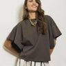BERNA T-shirt relaxed manica ampia | Blue Express
