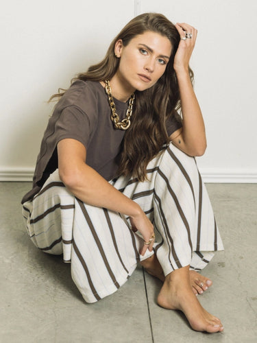 Relaxed T-shirt wide sleeve